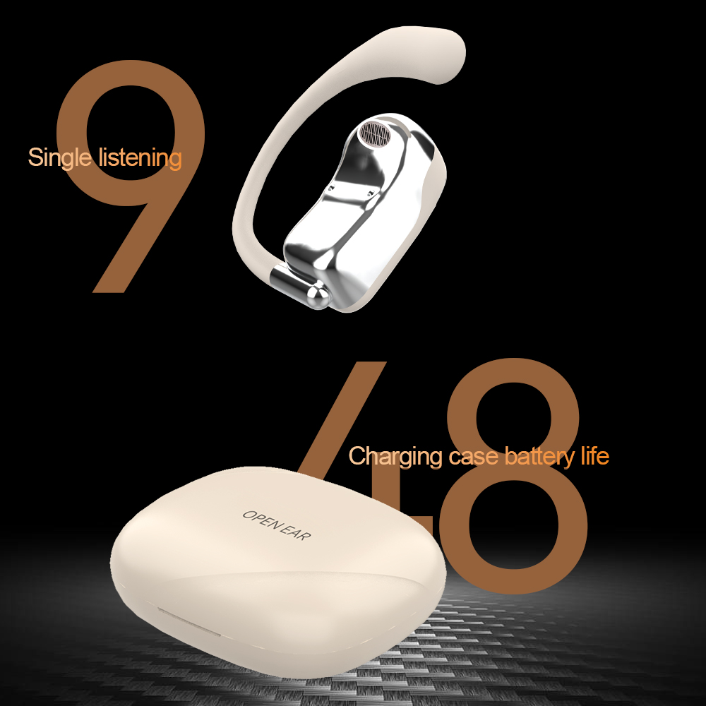 S25pro OWS 새로운 블루투스 무선 스포츠 헤드폰 오픈이어 방수 이어폰 